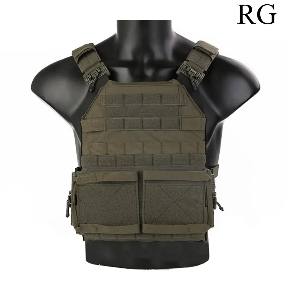 Quick Release Jum Plate Carrier 2.0 Tactical JPC Vest Civilian Hunting Molle Vest for Airsoft EMB7403