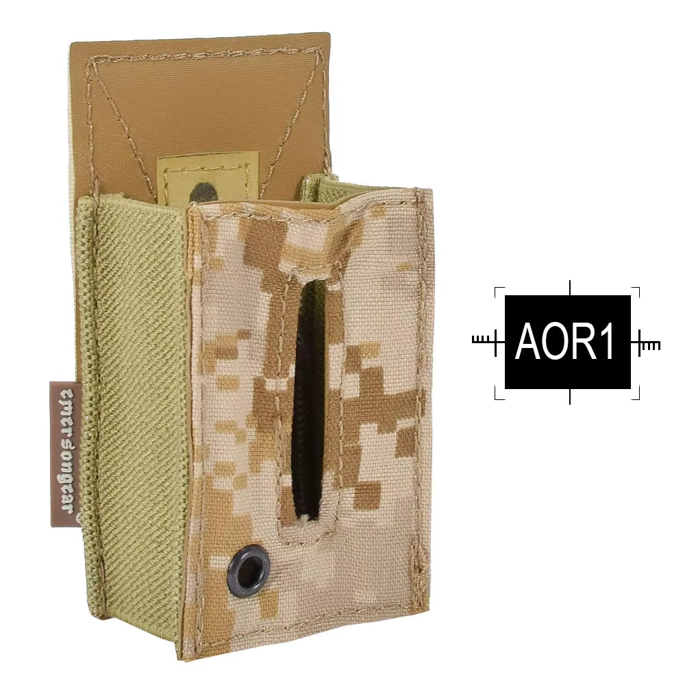 Life-Saving Strobe Light Protective Pouch for MS2000 Hunting Tactical Airsoft Helmet Accessory EM7865