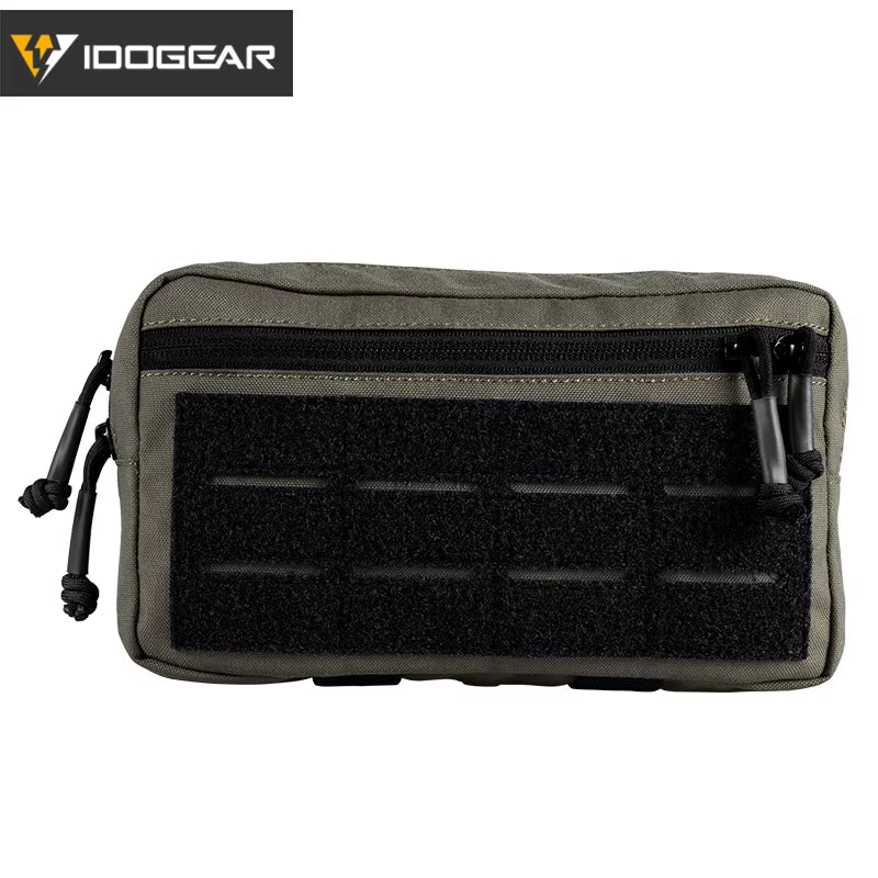 Tactical MOLLE Adimin Dump Pouch Sub Abdominal Drop Pouch EDC Bag Accessory Utility Pouch Dual-Purpose Tool Bags 3563