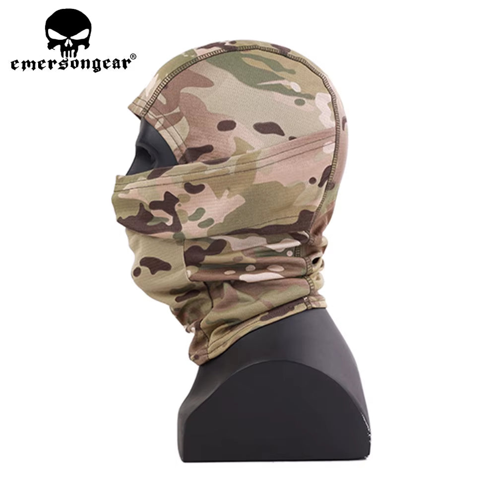 Tactical Quick-Drying Headgear Camouflage Balaclava Outdoor Cycling Hunting Hood Protection Full Face Scarf