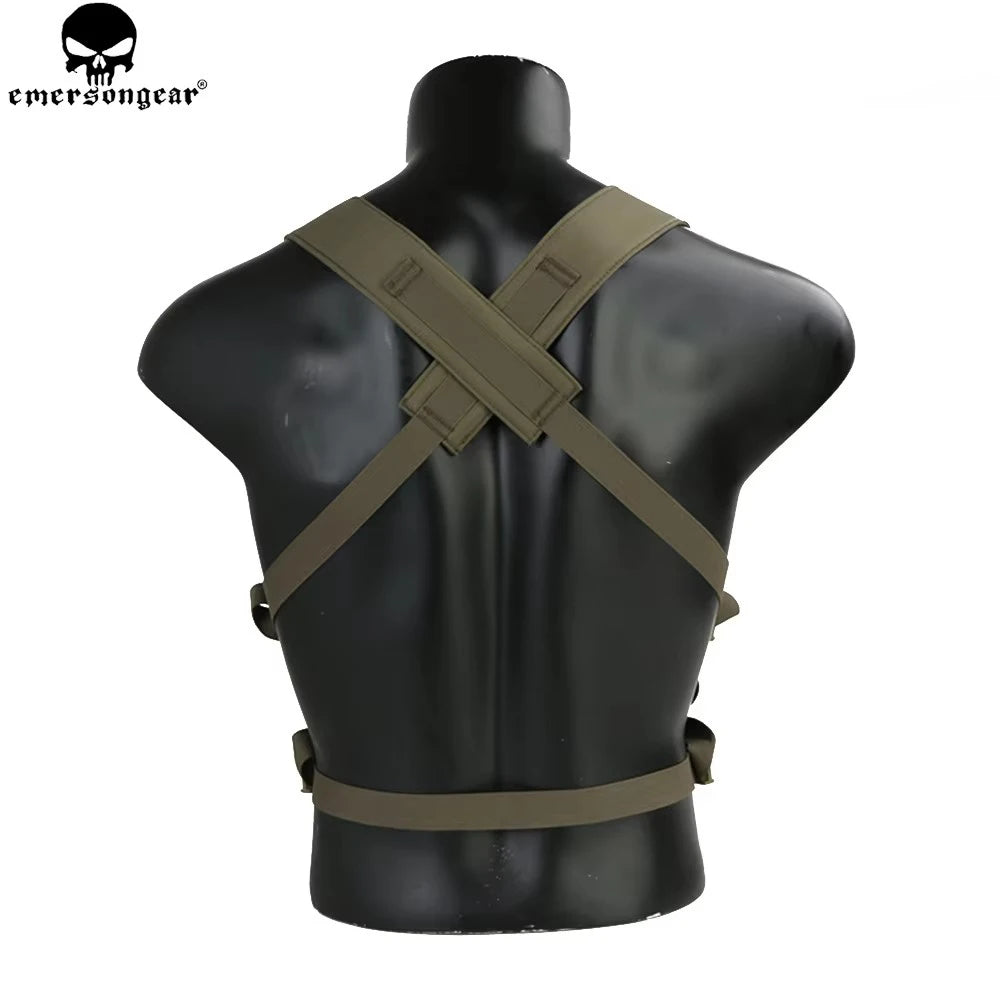 Tactical D3CR Micro Chest Rig Modular for Plate Carrier Hunting Vest MOLLE Airsoft Mini Spiritus Gear Nylon EM9557