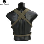 Tactical D3CR Micro Chest Rig Modular for Plate Carrier Hunting Vest MOLLE Airsoft Mini Spiritus Gear Nylon EM9557