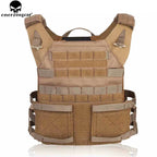 JPC 2.0 Tactical Jumpable Plate Carrier Lightweight Vest Body Armor Combat Hunting Molle Vest Multi-Camo EM7436