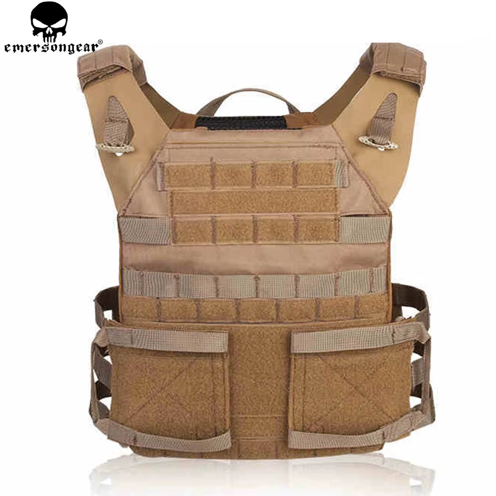 JPC 2.0 Tactical Jumpable Plate Carrier Lightweight Vest Body Armor Combat Hunting Molle Vest Multi-Camo EM7436
