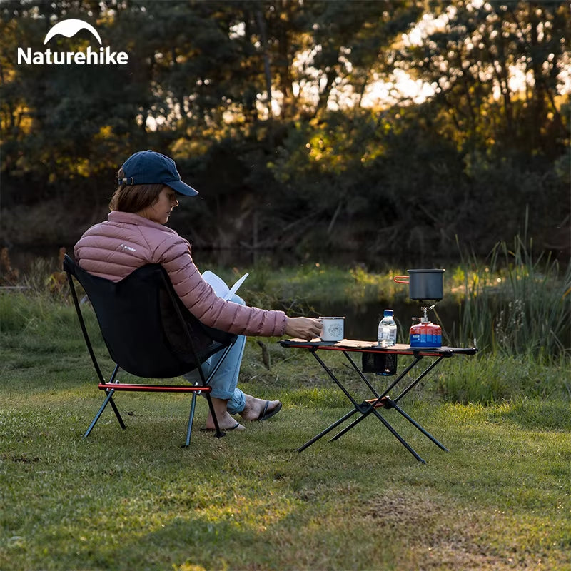 Camping Folding Table Ultralight Portable Table Nylon Waterproof Desk Coffee Table Picnic Fishing Table