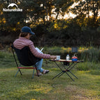 Camping Folding Table Ultralight Portable Table Nylon Waterproof Desk Coffee Table Picnic Fishing Table