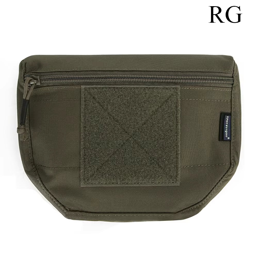Armor Carrier Drop Pouch AVS JPC CPC Plate Carrier Pouch Camouflage MOLLE Waist Bag Emerson EM9283 Multi-Camo
