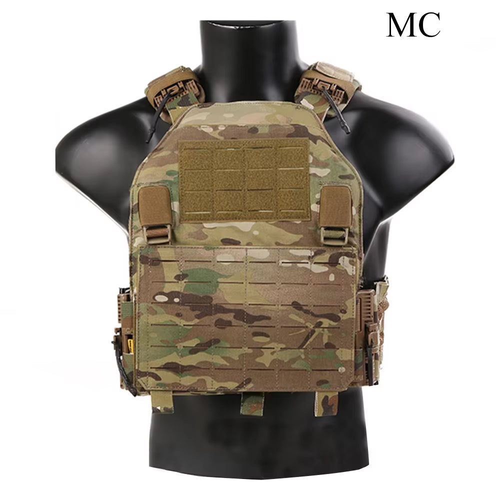 LVAC ASSAULT Plate Carrier W ROC Quick Released Vest Molle Body Armor Harness Airsoft Role-Playing Gear EM7404