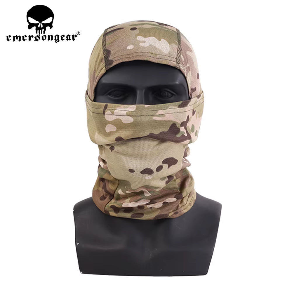 Tactical Quick-Drying Headgear Camouflage Balaclava Outdoor Cycling Hunting Hood Protection Full Face Scarf