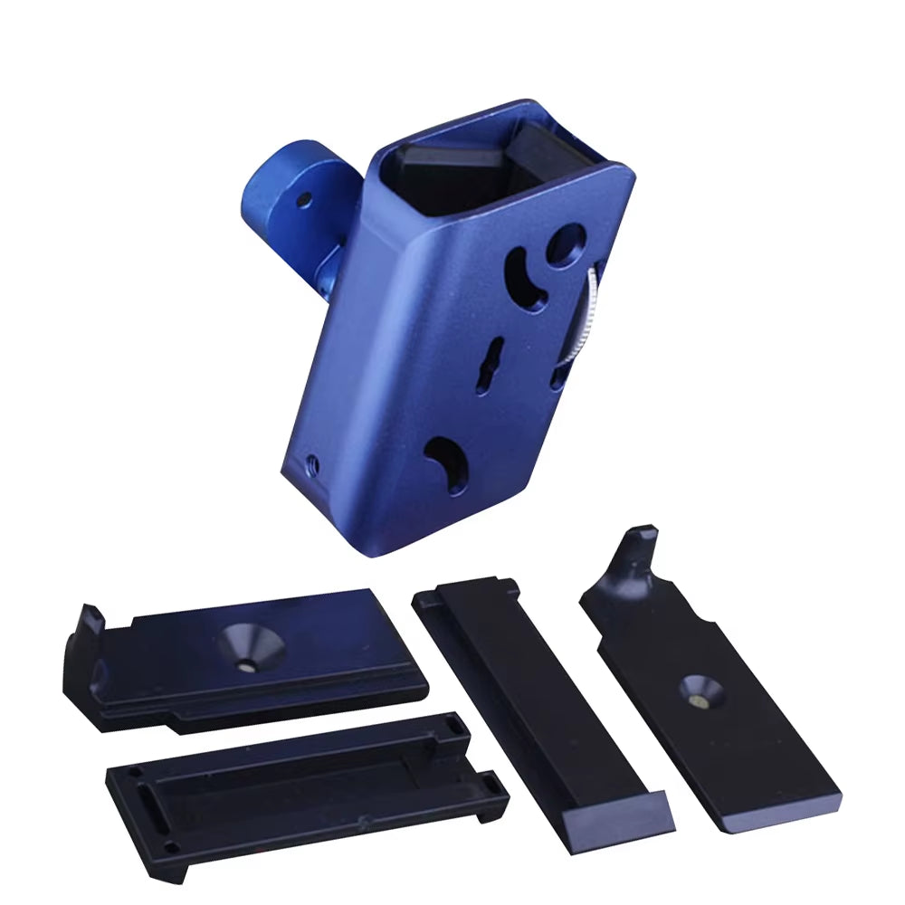 CNC IPSC USPSA Aluminum Magazine Pouch 360 Degrees Rotate Competition Mag Pouch for Glock Hi-Capa 1911 CZ BD6280