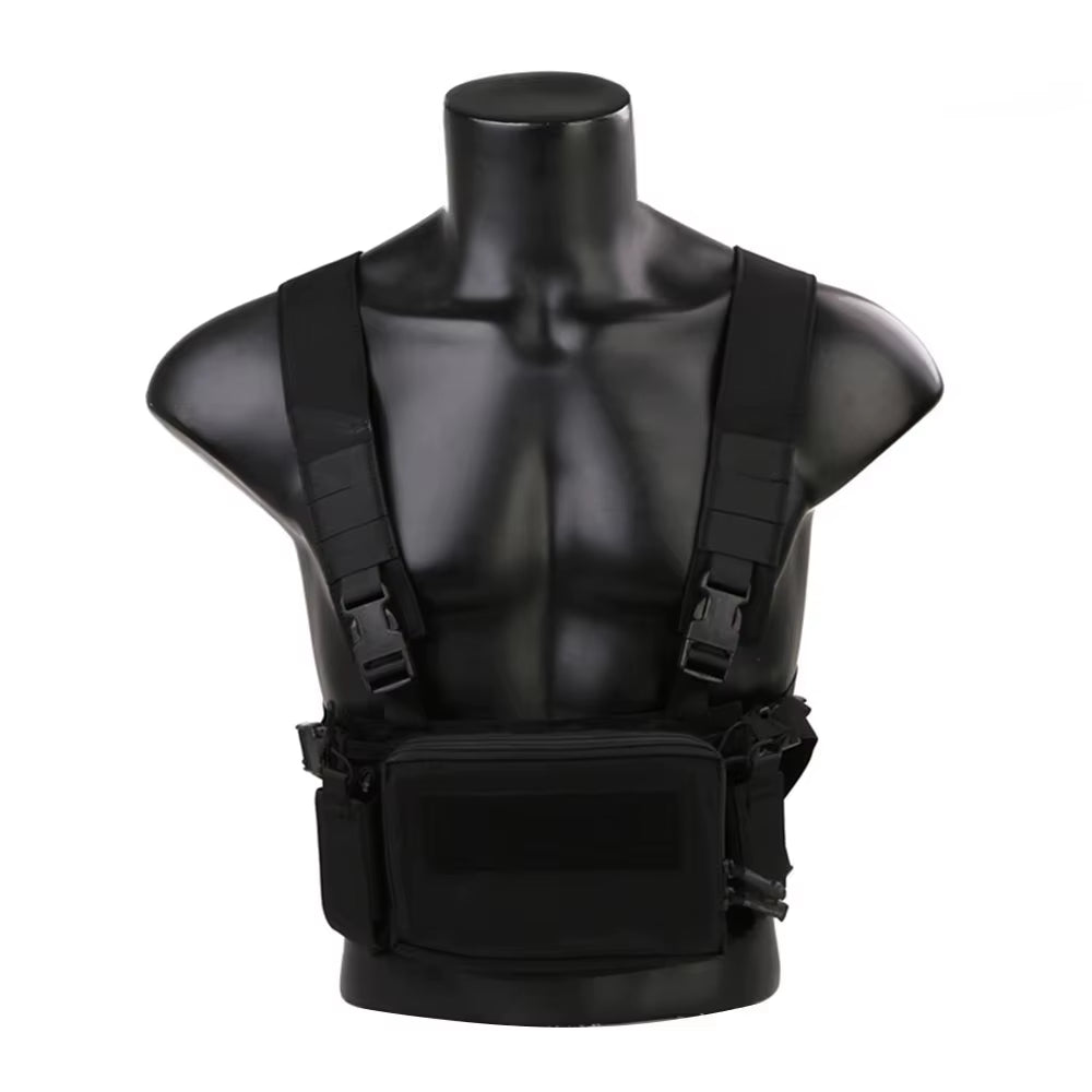 Tactical D3CR Micro Chest Rig Modular for Plate Carrier Hunting Vest MOLLE Airsoft Mini Spiritus Gear Nylon EM9557