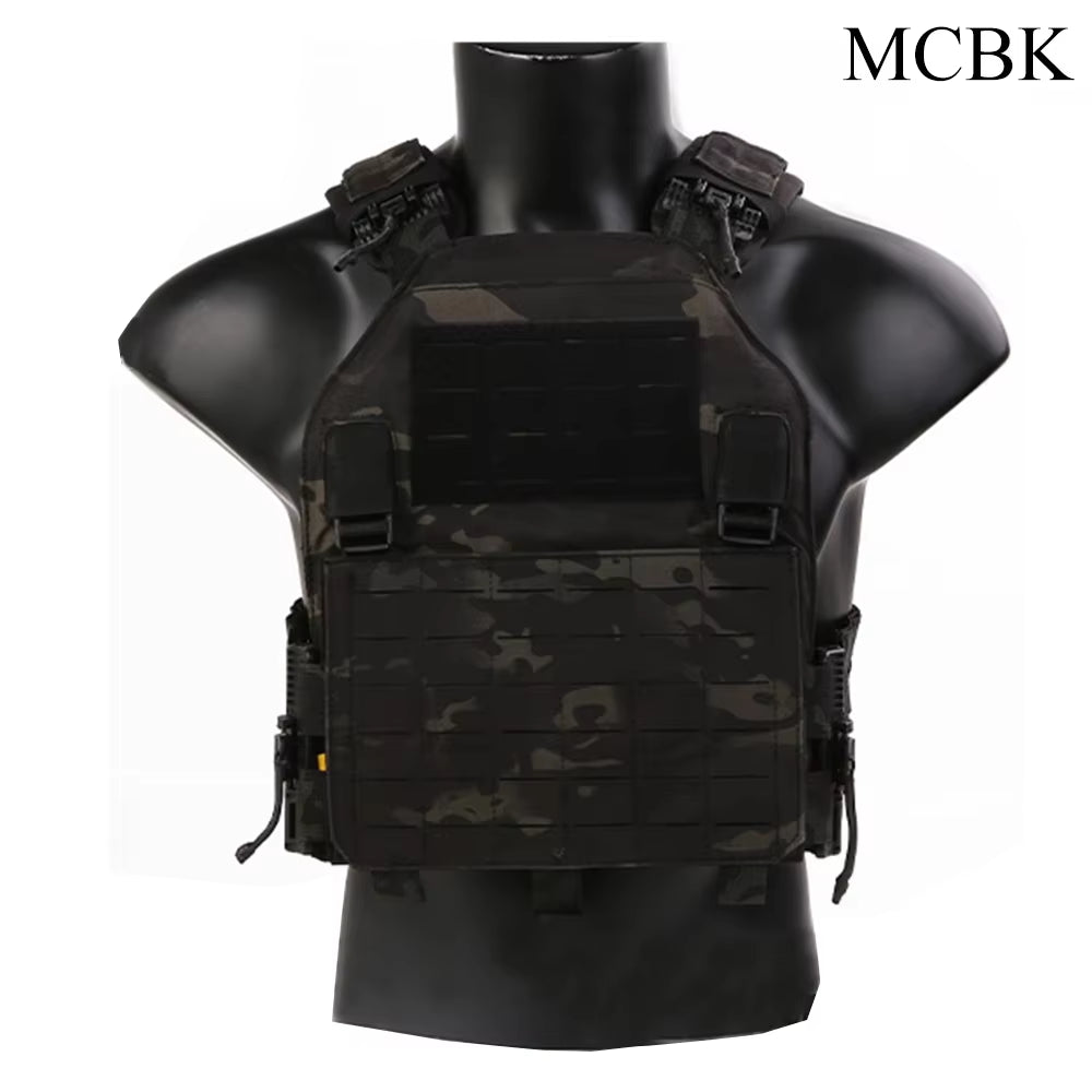 LVAC ASSAULT Plate Carrier W ROC Quick Released Vest Molle Body Armor Harness Airsoft Role-Playing Gear EM7404