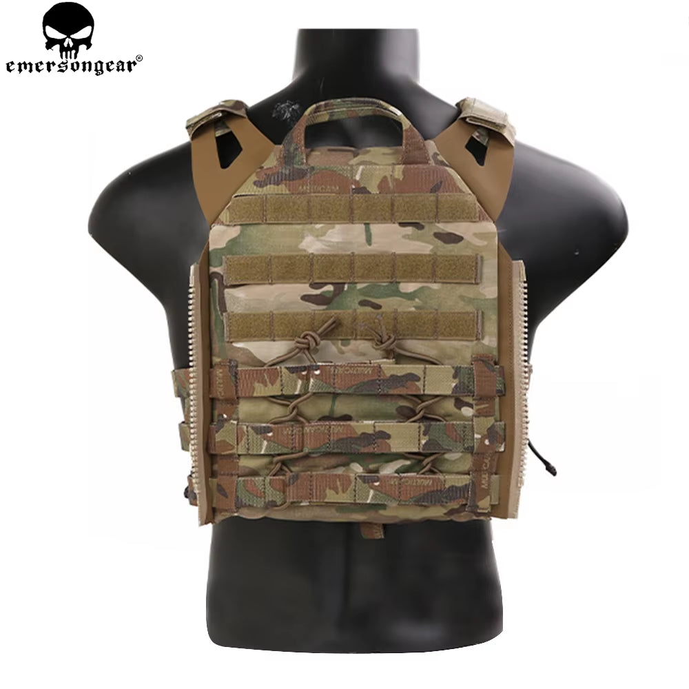 Quick Release Jum Plate Carrier 2.0 Tactical JPC Vest Civilian Hunting Molle Vest for Airsoft EMB7403
