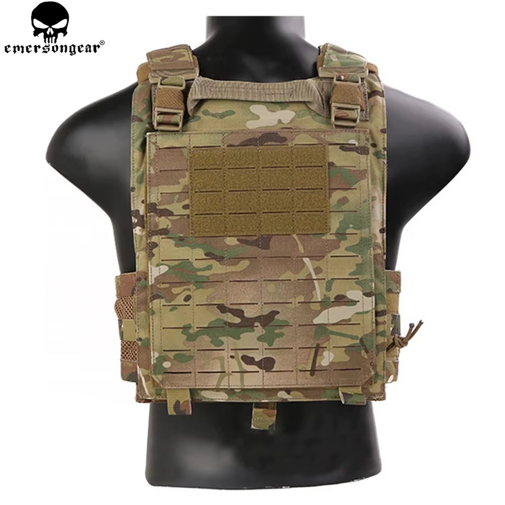 LVAC ASSAULT Plate Carrier W ROC Quick Released Vest Molle Body Armor Harness Airsoft Role-Playing Gear EM7404