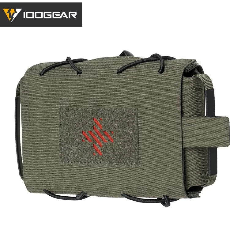 Tactical Medical Pouch Detachable First Aid Kit Laser Cut MOLLE Emergency Survival Bag for Outdoor Travel Hiking 35132