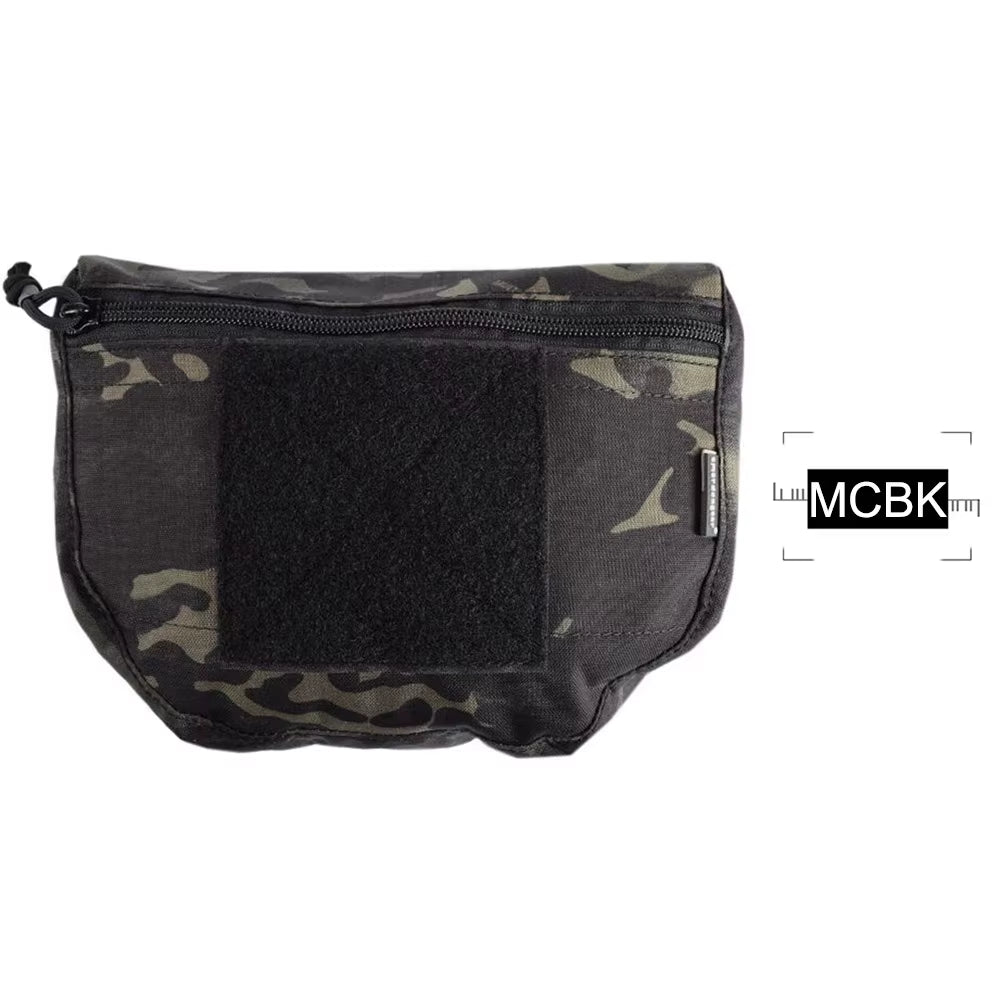Armor Carrier Drop Pouch AVS JPC CPC Plate Carrier Pouch Camouflage MOLLE Waist Bag Emerson EM9283 Multi-Camo