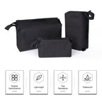 Tactical Accessory Pouch 3PCS Zipper EDC Pouch Admin Tool Storage Bag 35102