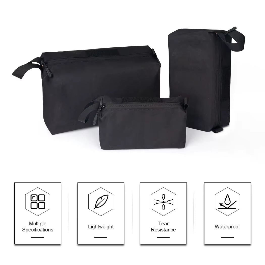 Tactical Accessory Pouch 3PCS Zipper EDC Pouch Admin Tool Storage Bag 35102