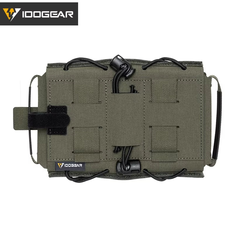Tactical Medical Pouch Detachable First Aid Kit Laser Cut MOLLE Emergency Survival Bag for Outdoor Travel Hiking 35132