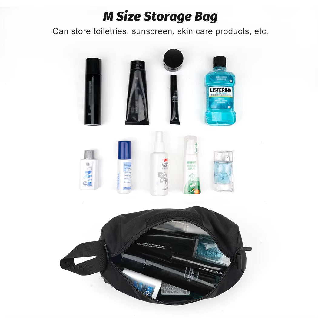 Tactical Accessory Pouch 3PCS Zipper EDC Pouch Admin Tool Storage Bag 35102