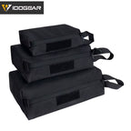 Tactical Accessory Pouch 3PCS Zipper EDC Pouch Admin Tool Storage Bag 35102