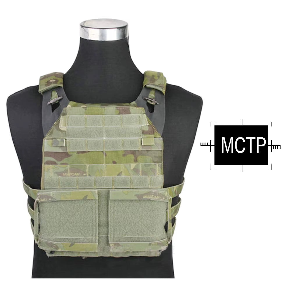 JPC 2.0 Tactical Jumpable Plate Carrier Lightweight Vest Body Armor Combat Hunting Molle Vest Multi-Camo EM7436
