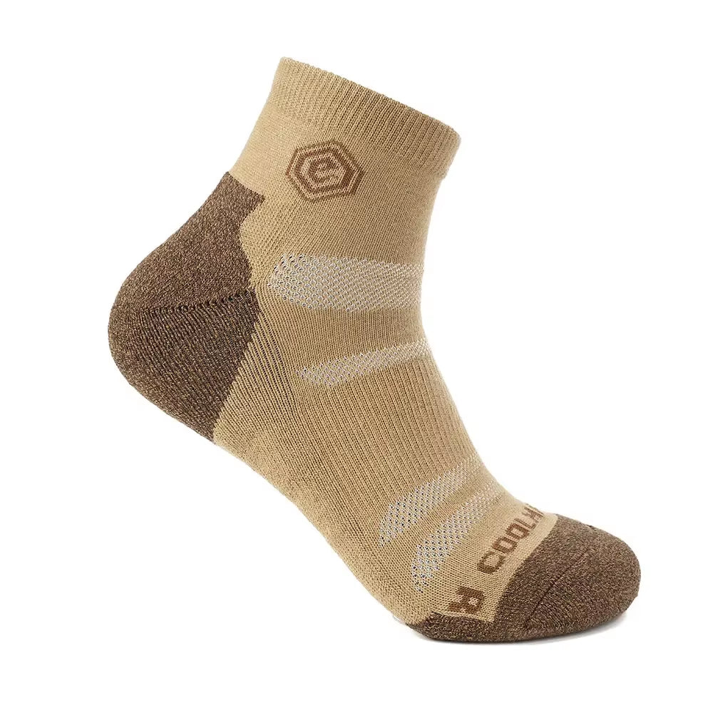 Blue Label "Iguana" Functional Low-Top Socks 9Cm Tactical Short Hosiery Cushioning Soft Antibacterial EMB9625