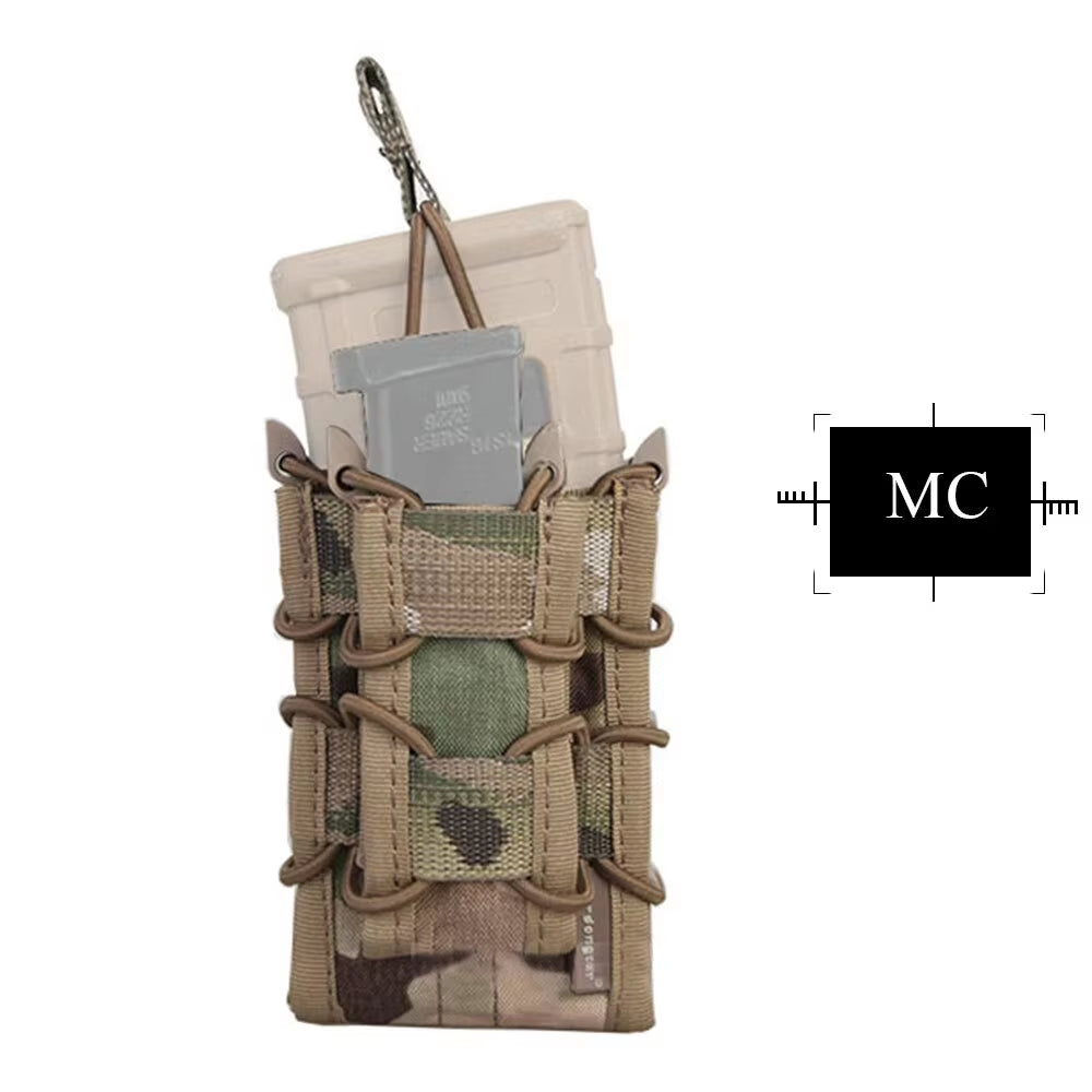 5.56 Magazine Pouch for Rifle M4 / M14 / AK /G3 Pistol M92 /1911/HK45 Airsoft Molle Mag Pouch Holder Multi-Camo