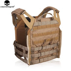 JPC 2.0 Tactical Jumpable Plate Carrier Lightweight Vest Body Armor Combat Hunting Molle Vest Multi-Camo EM7436