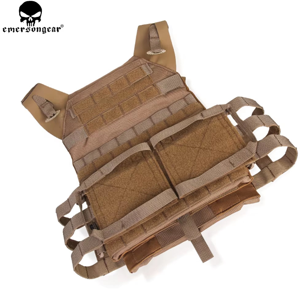 JPC 2.0 Tactical Jumpable Plate Carrier Lightweight Vest Body Armor Combat Hunting Molle Vest Multi-Camo EM7436