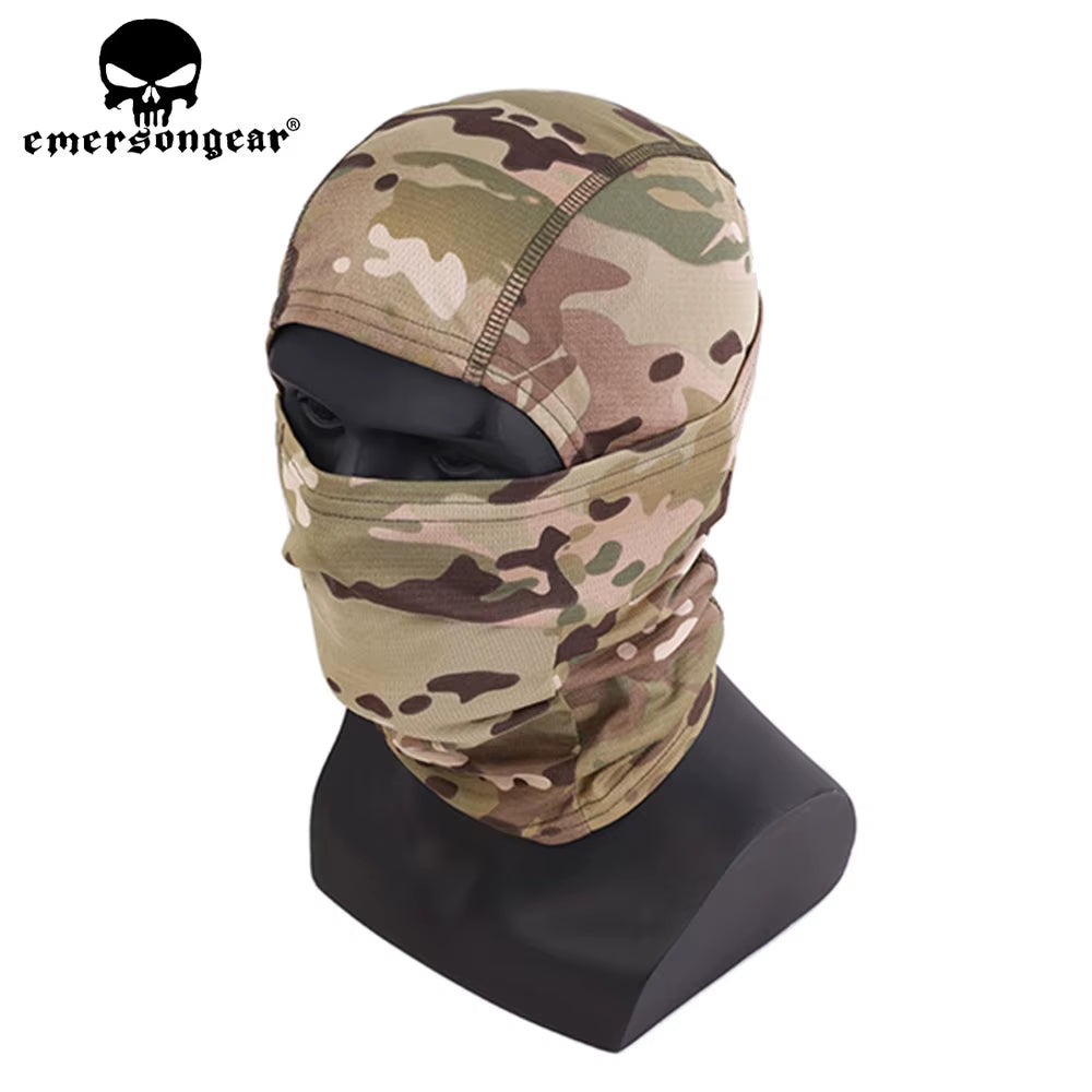 Tactical Quick-Drying Headgear Camouflage Balaclava Outdoor Cycling Hunting Hood Protection Full Face Scarf