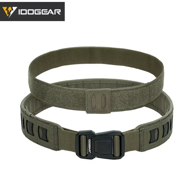 2 Inch Tactical Belt Quick Release Buckle MOLLE with Inner Belt Outdoor Sport Lightweight Belt 3431