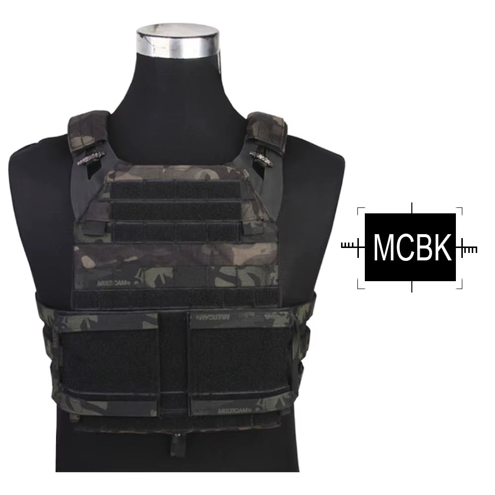 JPC 2.0 Tactical Jumpable Plate Carrier Lightweight Vest Body Armor Combat Hunting Molle Vest Multi-Camo EM7436