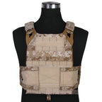 JPC 2.0 Tactical Jumpable Plate Carrier Lightweight Vest Body Armor Combat Hunting Molle Vest Multi-Camo EM7436