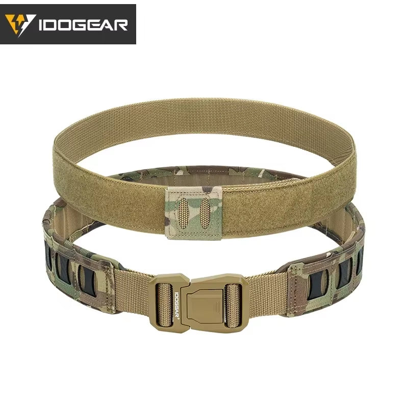 2 Inch Tactical Belt Quick Release Buckle MOLLE with Inner Belt Outdoor Sport Lightweight Belt 3431