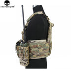 LBT Tactical Vest with Mag Pouch Molle Chest Rig Vest Airsoft Hunting Combat Vest Multi-Camo EM7440