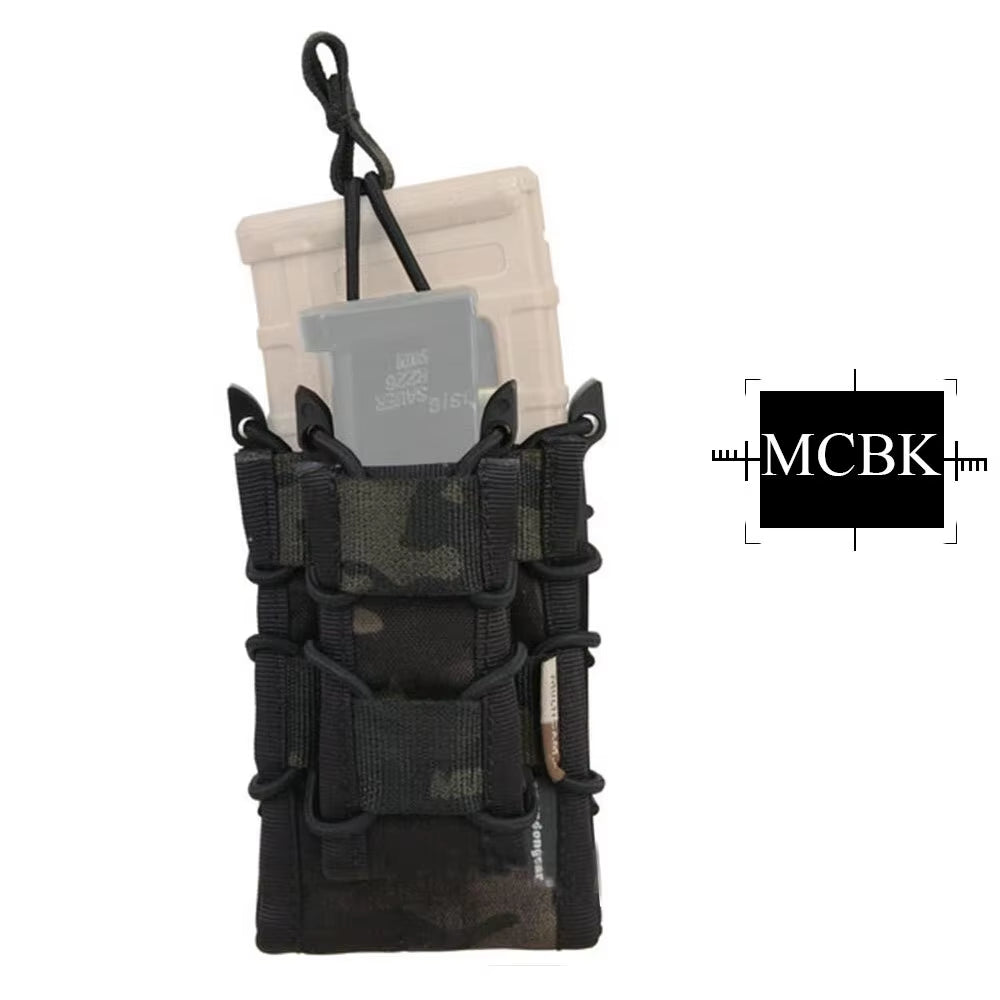 5.56 Magazine Pouch for Rifle M4 / M14 / AK /G3 Pistol M92 /1911/HK45 Airsoft Molle Mag Pouch Holder Multi-Camo