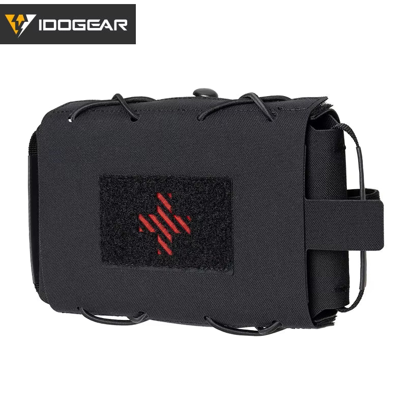 Tactical Medical Pouch Detachable First Aid Kit Laser Cut MOLLE Emergency Survival Bag for Outdoor Travel Hiking 35132