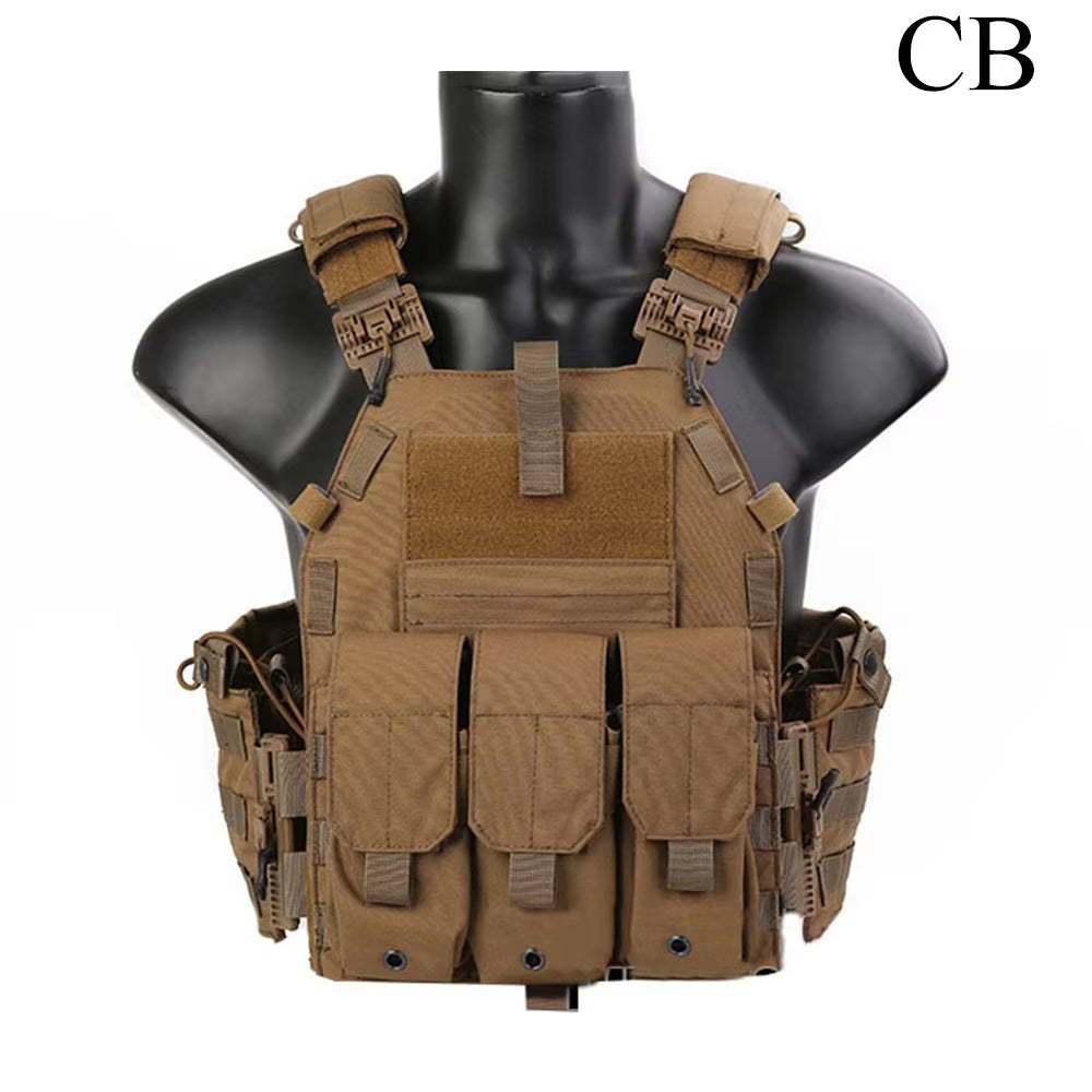 Tactical Quick Release 094K Style Plate Carrier Combat Hunting Vest Airsoft CS Armor Sport Vest EMB7405