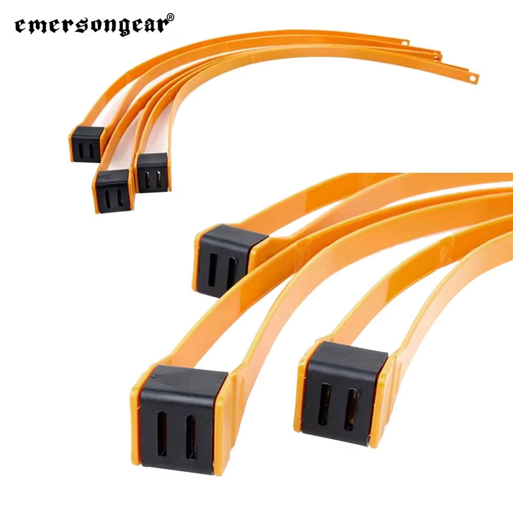 3Pcs Tactical Plastic Cable Tie Strap Military Handcuffs War Battle Agent Police Gear Hunting Disposable Tie Cosplay