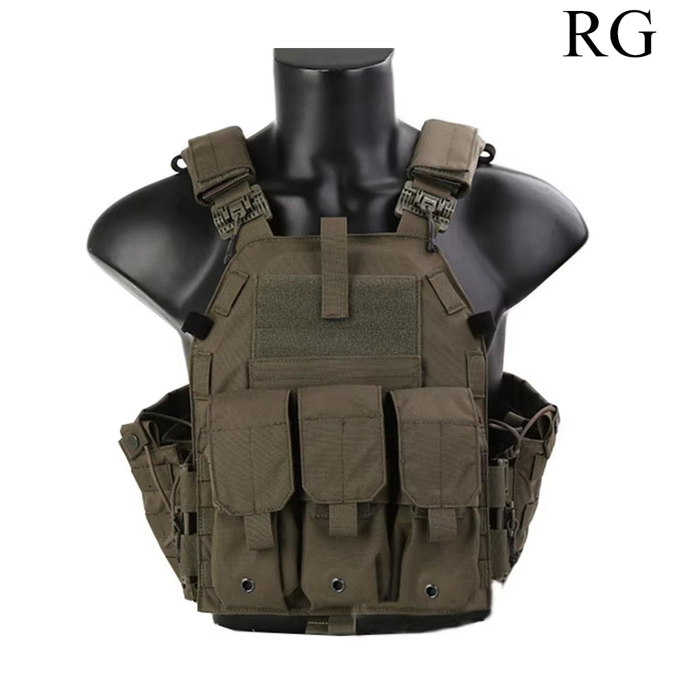 Tactical Quick Release 094K Style Plate Carrier Combat Hunting Vest Airsoft CS Armor Sport Vest EMB7405