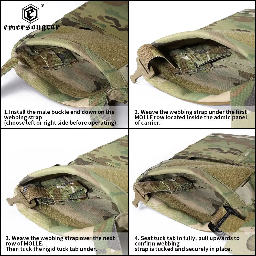 FRO Style V5 Tactical Vest Plate Carrier Combat Nylon Vest for Airsoft Hunting Camouflage Outdoor EM9650