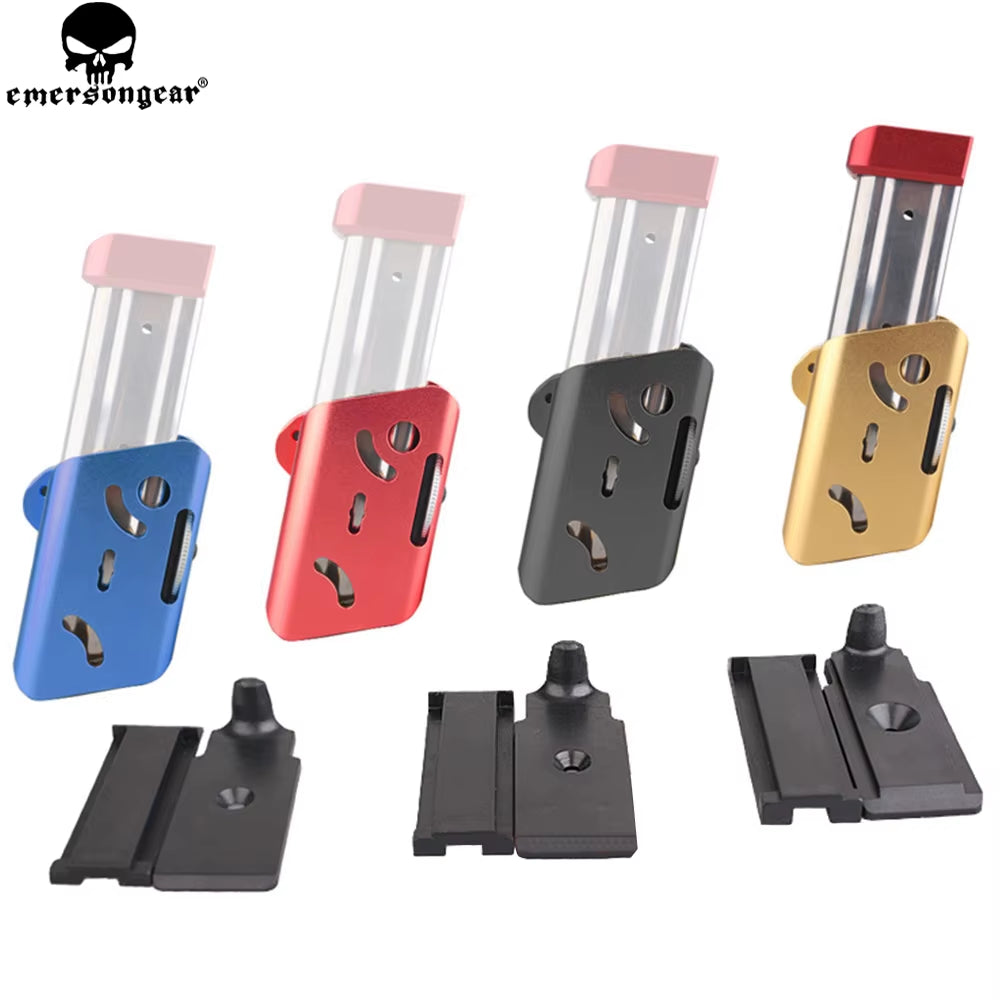 CNC IPSC USPSA Aluminum Magazine Pouch 360 Degrees Rotate Competition Mag Pouch for Glock Hi-Capa 1911 CZ BD6280