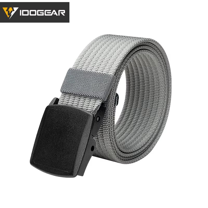1.5" Tactical Nylon Belt for Men Lightweight Breathable No Metal Adjustable EDC Belt W/ Gift Box Tsa-Friendly 3436