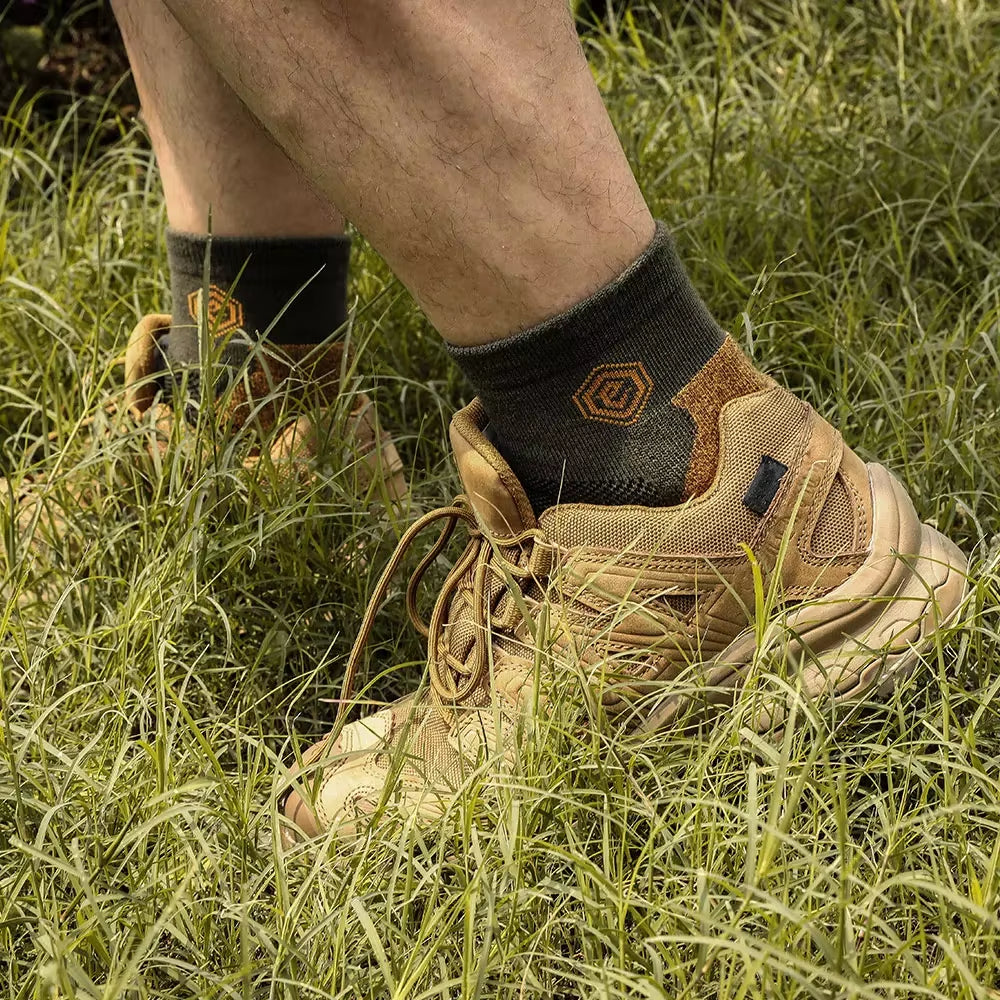 Blue Label "Iguana" Functional Low-Top Socks 9Cm Tactical Short Hosiery Cushioning Soft Antibacterial EMB9625