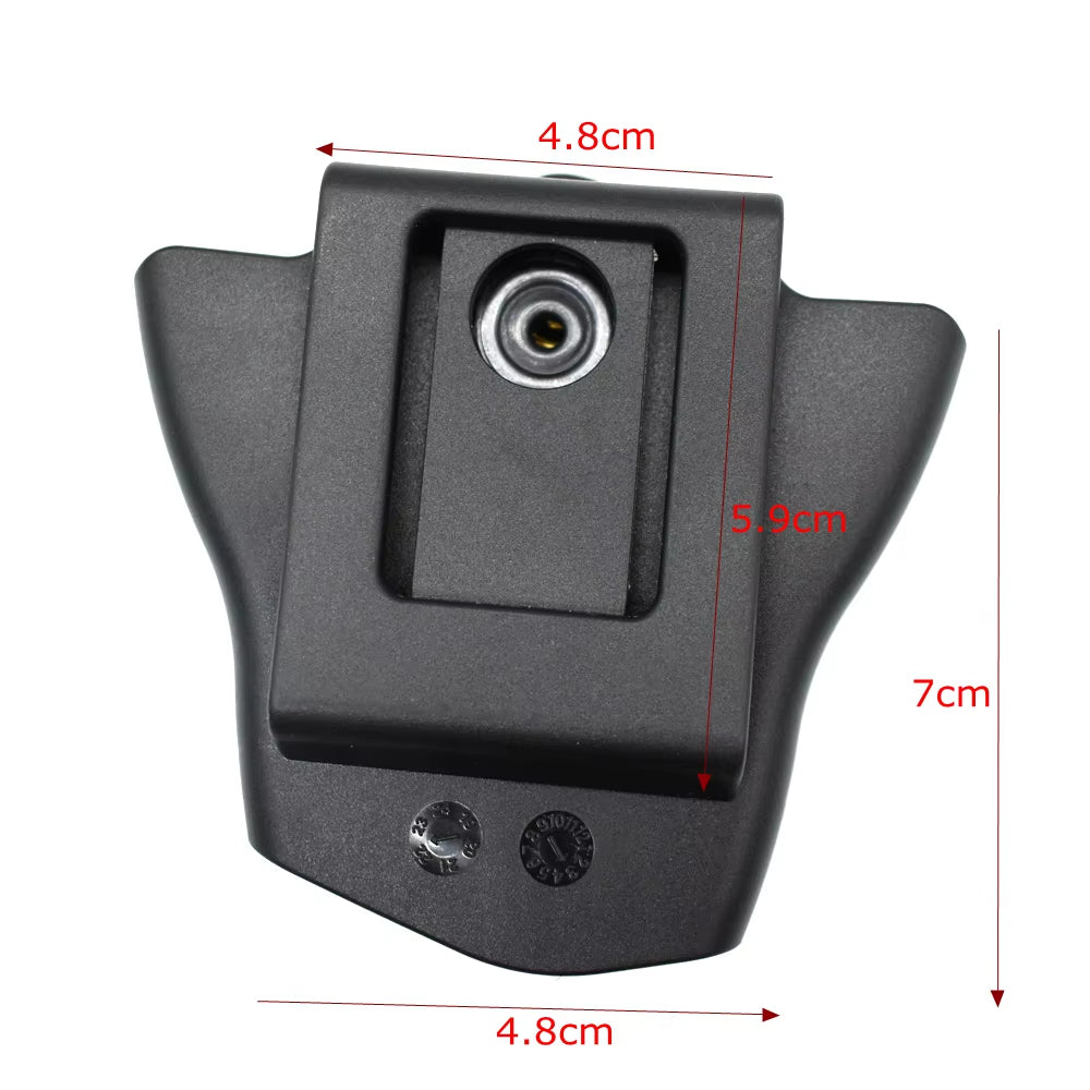 Tactic Handcuff for Case for Police Shackles Waist Belt Open Top Handcuff Holder for Case Belt Loop Pocket A