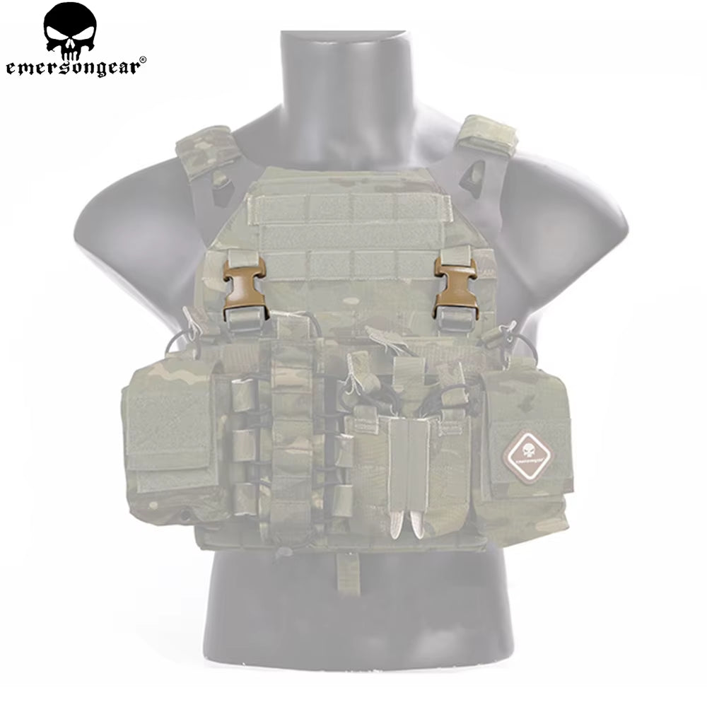 EMERSON Chest Rig to Vest Adapter Kit Webbing for Molle Vest Chest Rig Multi-Camo  Adapter Hunting Accessories EM7330
