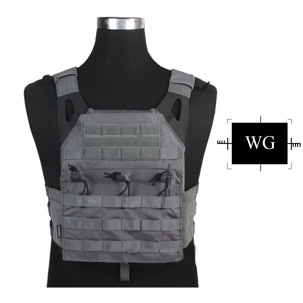 Vest MOLLE JPC Vest Airsoft Paintball Molle Vest Chest Protective Plate Carrier Multi-Camo Combat Vest EM7344