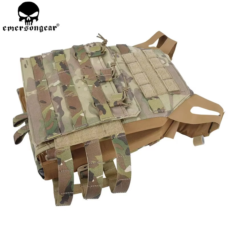 Vest MOLLE JPC Vest Airsoft Paintball Molle Vest Chest Protective Plate Carrier Multi-Camo Combat Vest EM7344