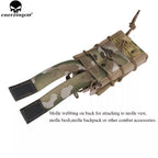 5.56 Magazine Pouch for Rifle M4 / M14 / AK /G3 Pistol M92 /1911/HK45 Airsoft Molle Mag Pouch Holder Multi-Camo